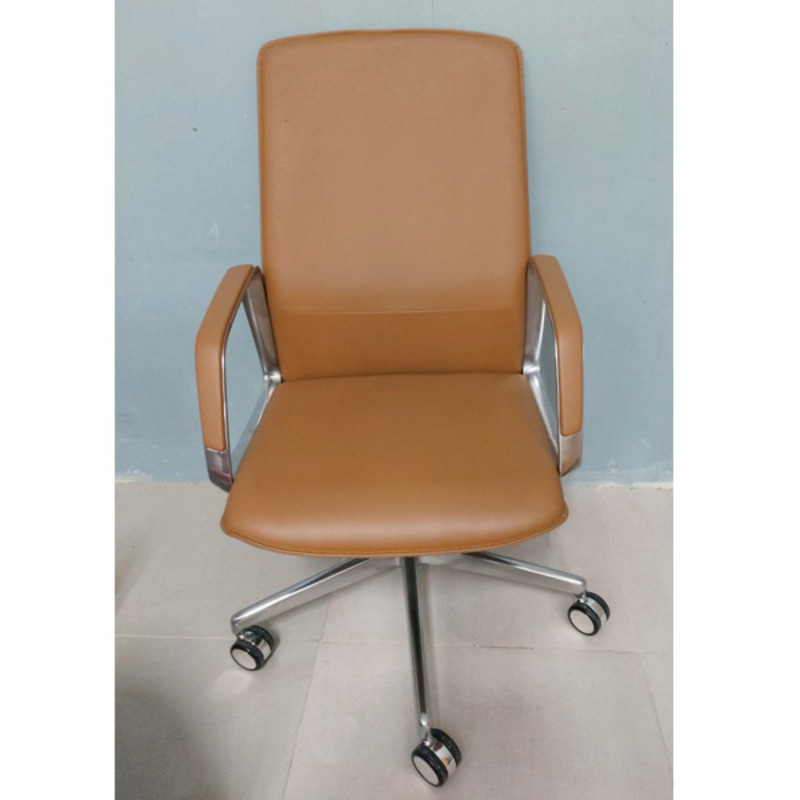 [전시품 특가][시디즈] E20 E203FP 인조가죽 의자(크롬 베이스)_퍼시스 누오 의자